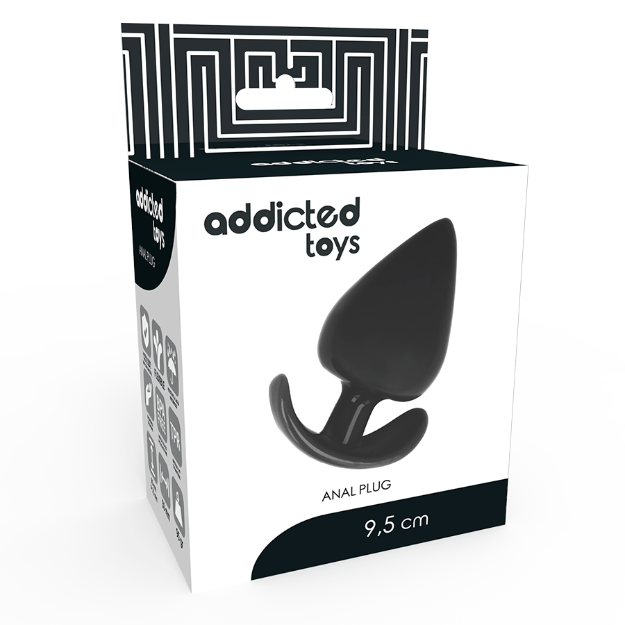 Addicted Toys - Flexibler Analplug aus hautfreundlichem TPR