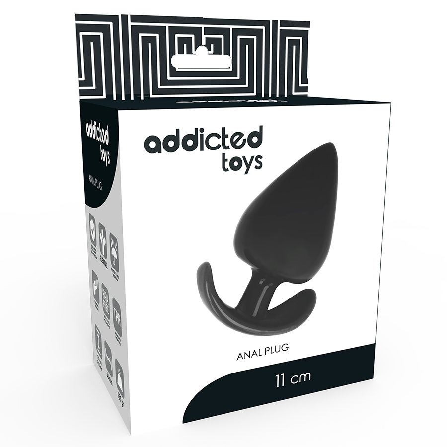 Addicted Toys - Flexibler Analplug aus hautfreundlichem TPR