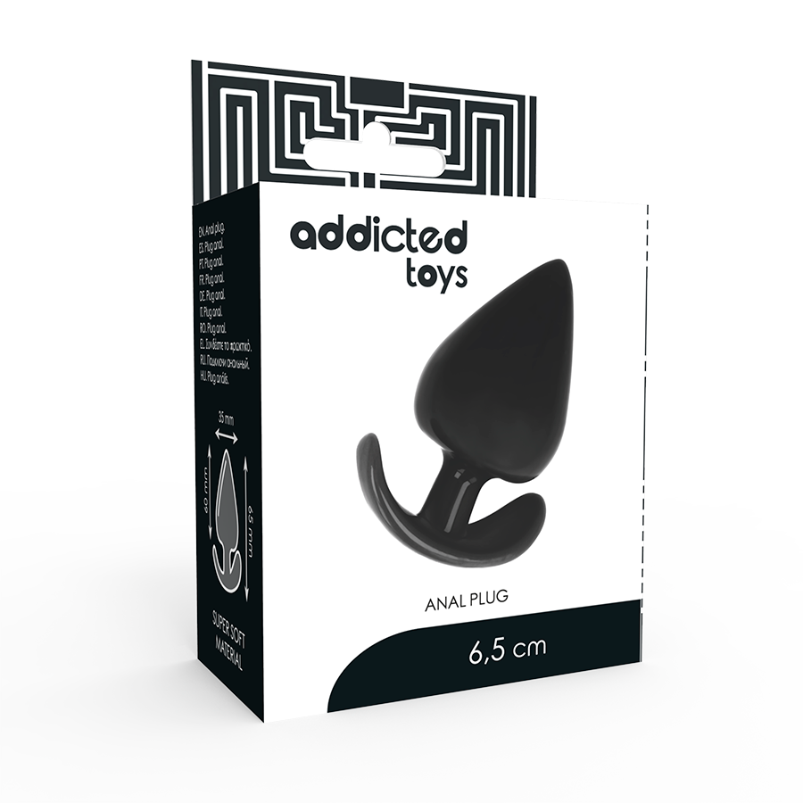 Addicted Toys - Flexibler Analplug aus hautfreundlichem TPR