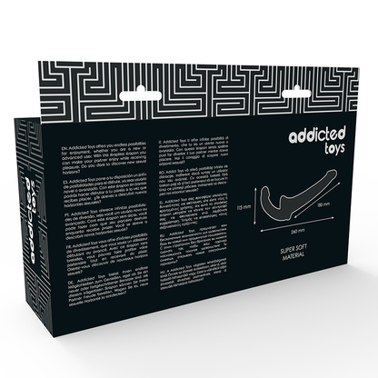 Addicted Toys - Trägerloser Doppel-Dildo