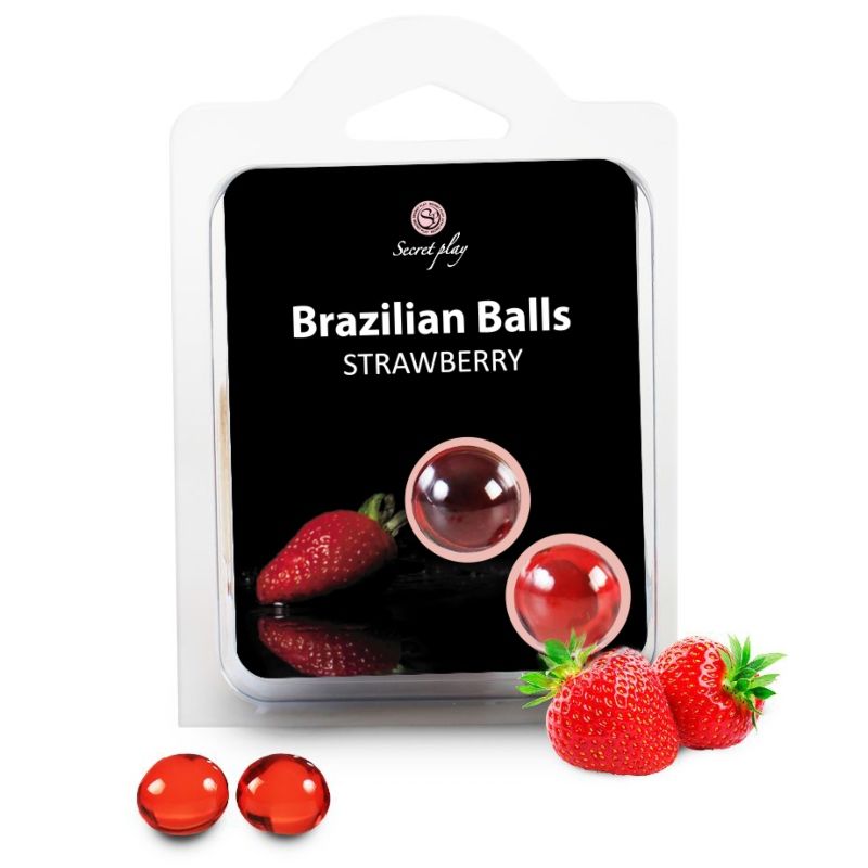 Secretplay - Brasilianische Kugeln Erdbeere