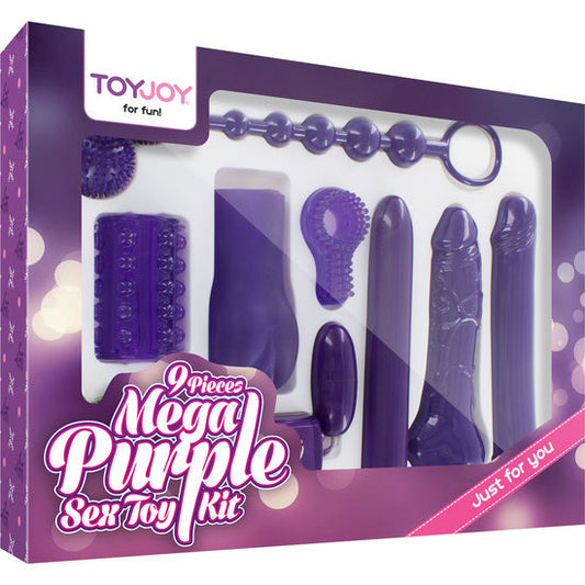 Toyjoy - Mega Purple - 9-teiliges Sex-Toy-Kit