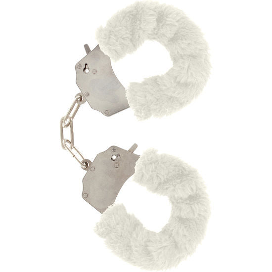 Toyjoy - Furry Fun Handschellen Bondage weiß