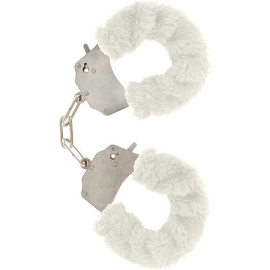 Toyjoy - Furry Fun Handschellen Bondage weiß