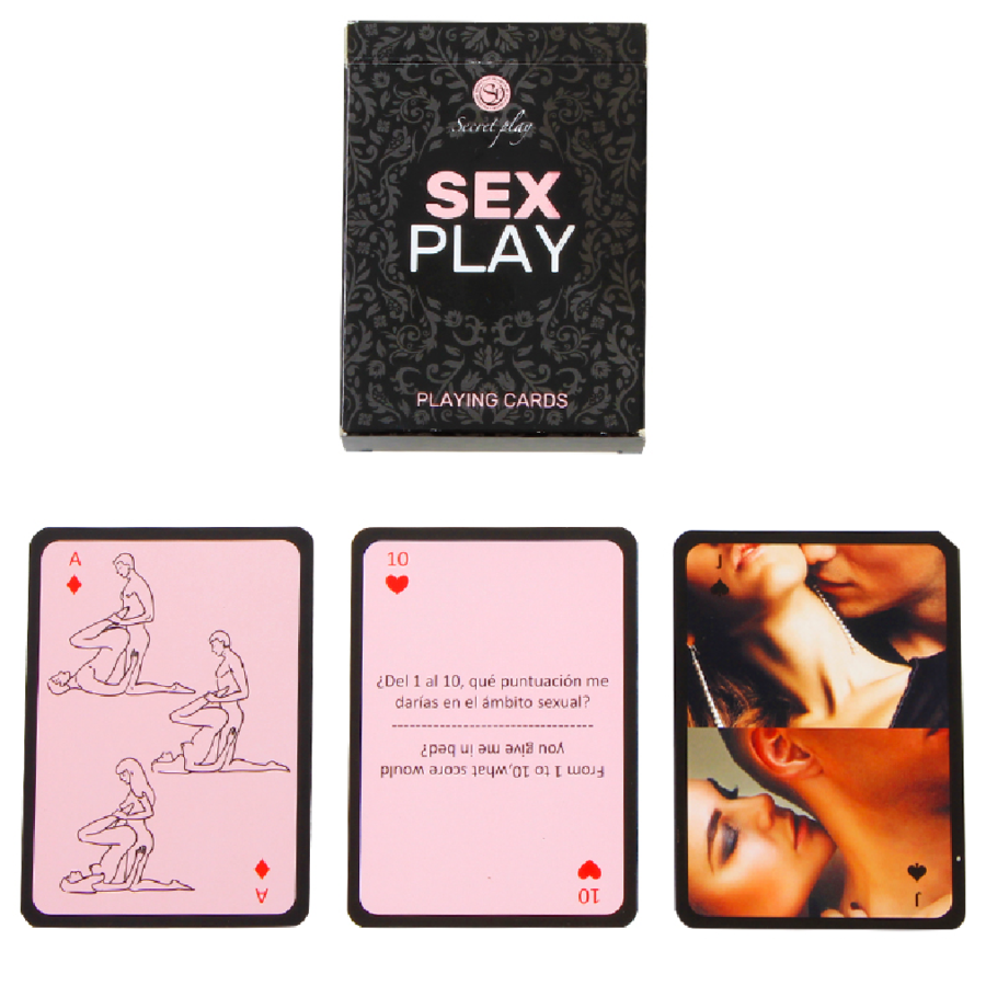 Secretplay - Sex-Spielkarten (es/en)