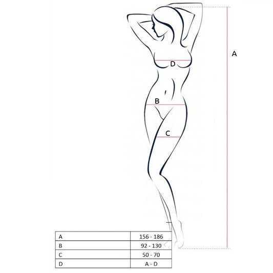 Passion - Netz-Body mit offener Schrittpartie