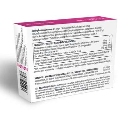 Andro Medical - Vitamin E & Trubulus - Potenz-Kapseln