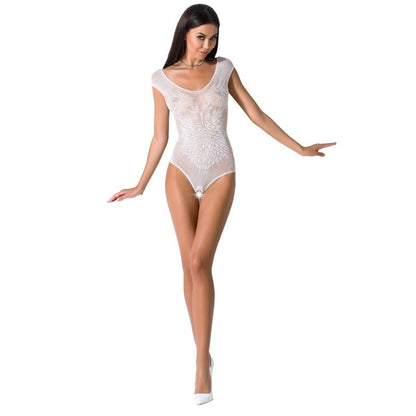 Passion - Netz-Body mit Spitze und transparenter Optik