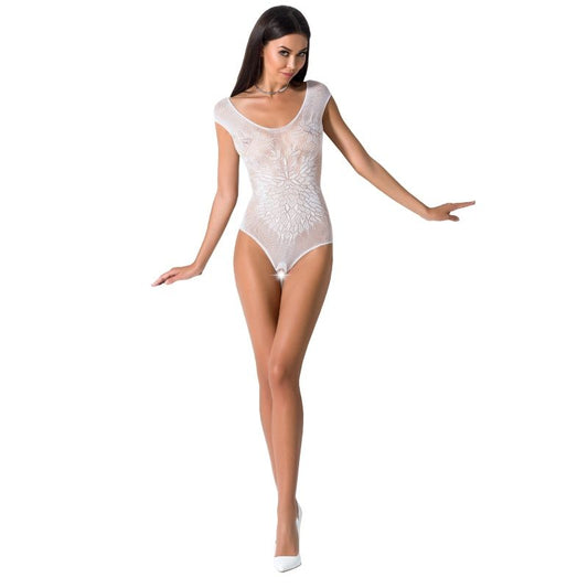 Passion - Netz-Body mit Spitze und transparenter Optik