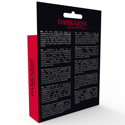 Darkness - Strap-On Harness – Hohles Geschirr für Dildos