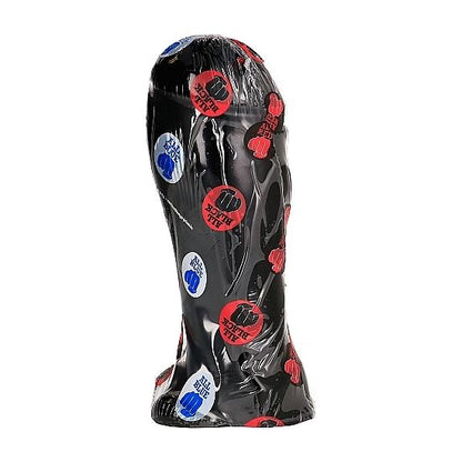 All Black - Dunkler XXL-Dildo mit festem Schaft