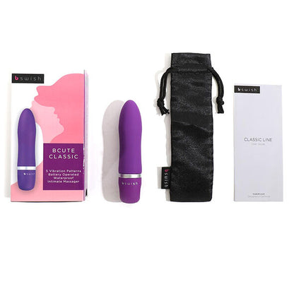 B Swish - Klassischer Mini-Vibrator - schlanker Vibrator