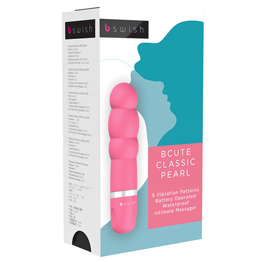 B Swish - Perlen-Mini-Vibrator - geschwungener Vibrator