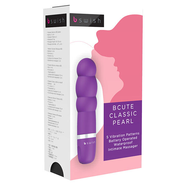 B Swish - Perlen-Mini-Vibrator - geschwungener Vibrator