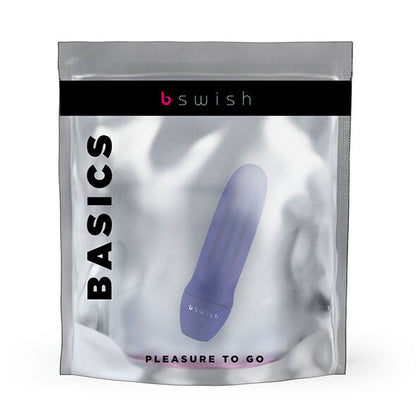 B Swish - Mini-Bullet-Vibrator mit Rippenstruktur