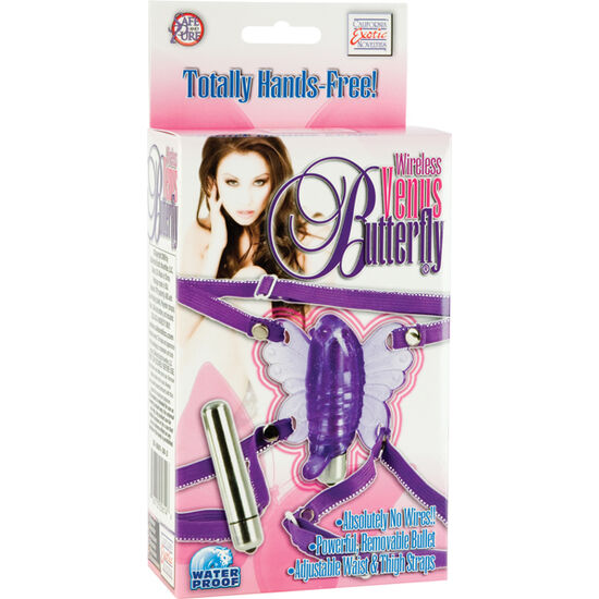 Calexotics - Schmetterlingsstimulator - Vibrator für Klitoris und Anus