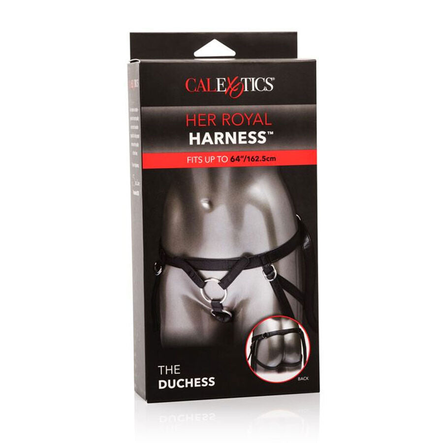 Calexotics - Strap-on-Harness - Lederlook mit O-Ringen