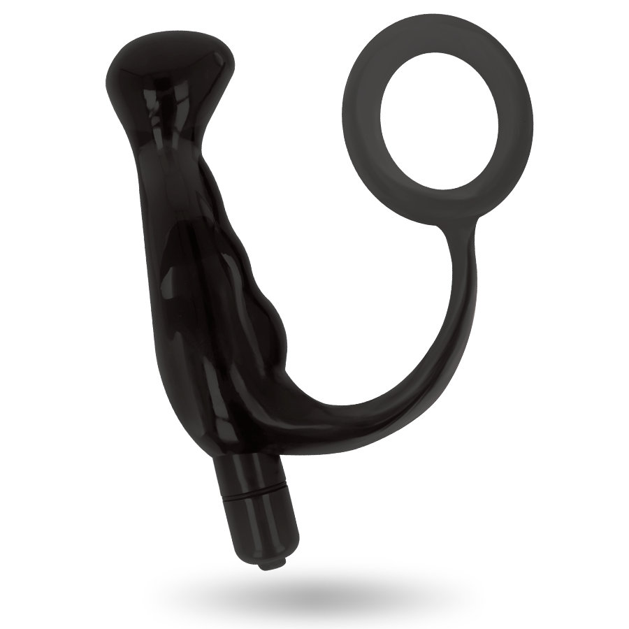 Addicted Toys - Prostata-Vibrator mit Penisring