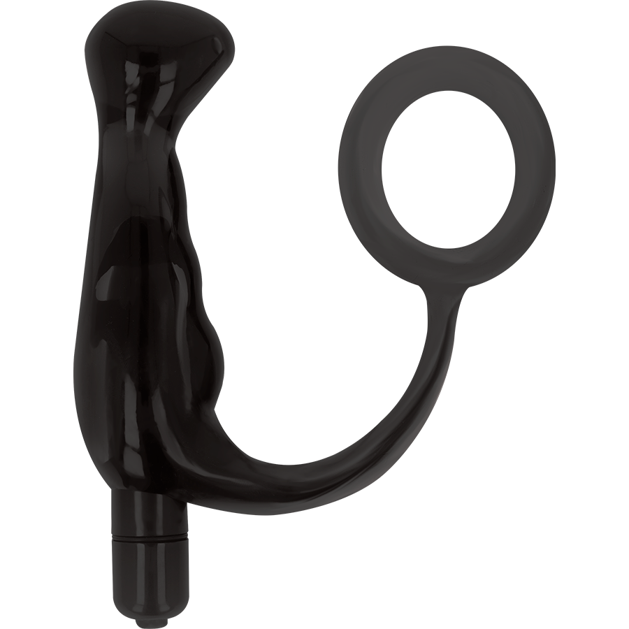Addicted Toys - Prostata-Vibrator mit Penisring
