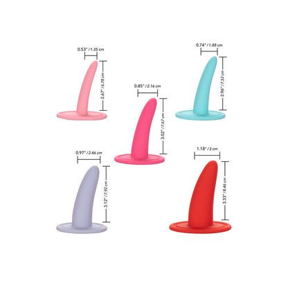 Calexotics - Vaginaldilatatoren - Silikon-Set zur Muskelstärkung