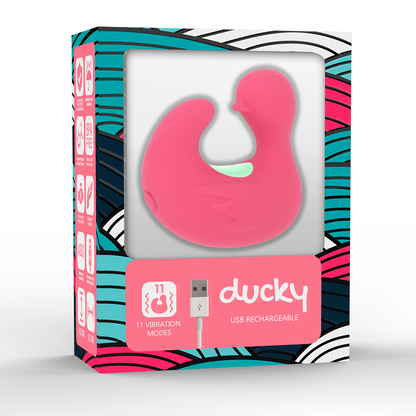 Happy Loky - Duckymania - Aufladbarer Silikonstimulatorfinger