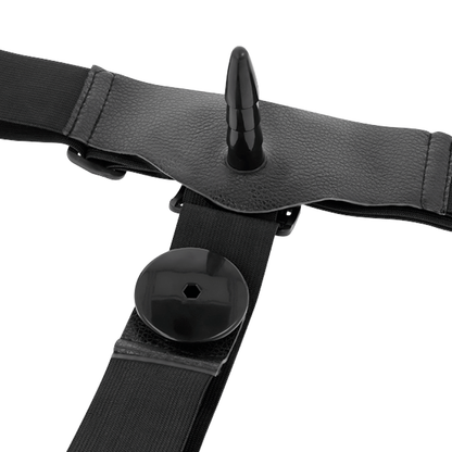 Harness Attraction - Doppelte Penetration Harness mit Vibration