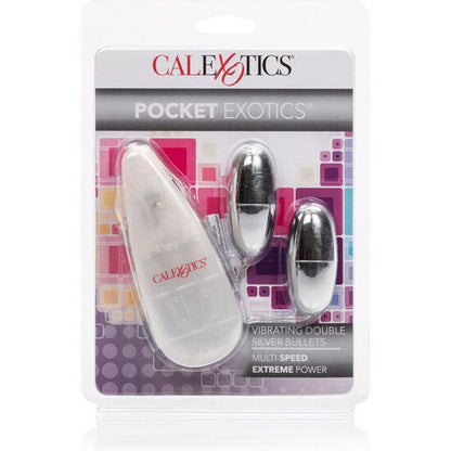 Calexotics - Vibrant Double Silver Bullets - Vibrationskugeln