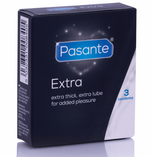 Pasante - Extra - Extra dicke Kondome mit mehr Gleitmittel