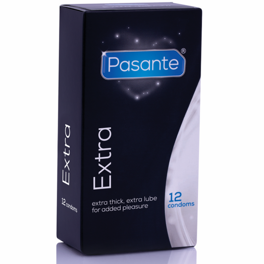 Pasante - Extra - Extra dicke Kondome mit mehr Gleitmittel