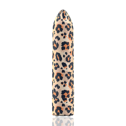 Custom Bullets - Leopard - Mini-Vibrator mit Magnetladung