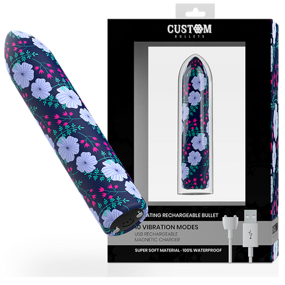 Custom Bullets - Spring - Mini-Vibrator mit Magnetladung