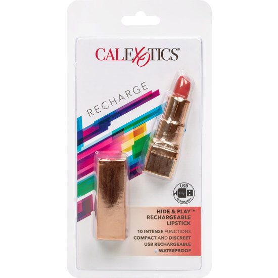 Calexotics - Hide & Play Lipstick - Vibrations-Bullet