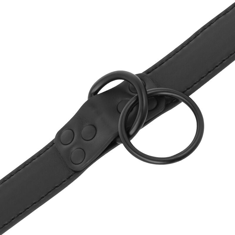 Darkness - BDSM Halsband mit Kettenleine