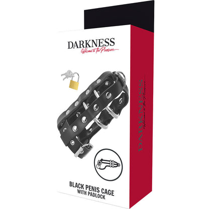 Darkness - Keuschheitskäfig - Penis Käfig mit Schloss