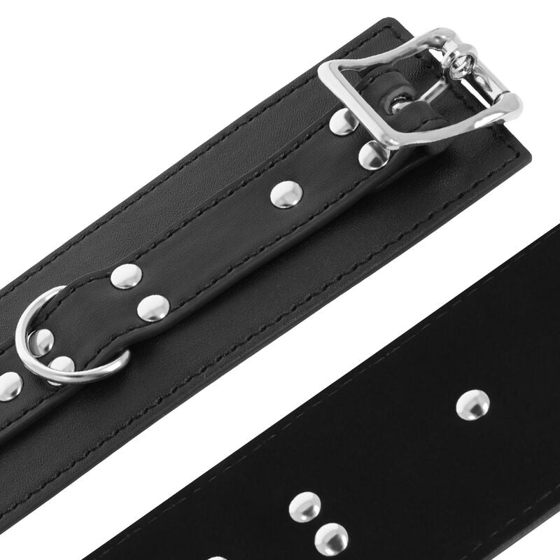 Darkness - Handschellen aus schwarzem Leder