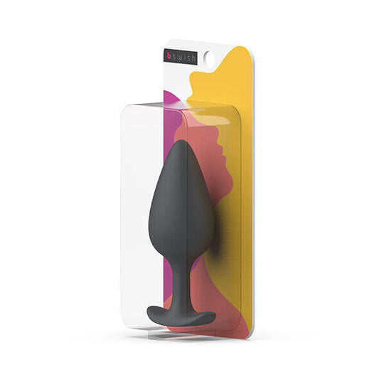B Swish - Vibrations-Analplug aus Silikon