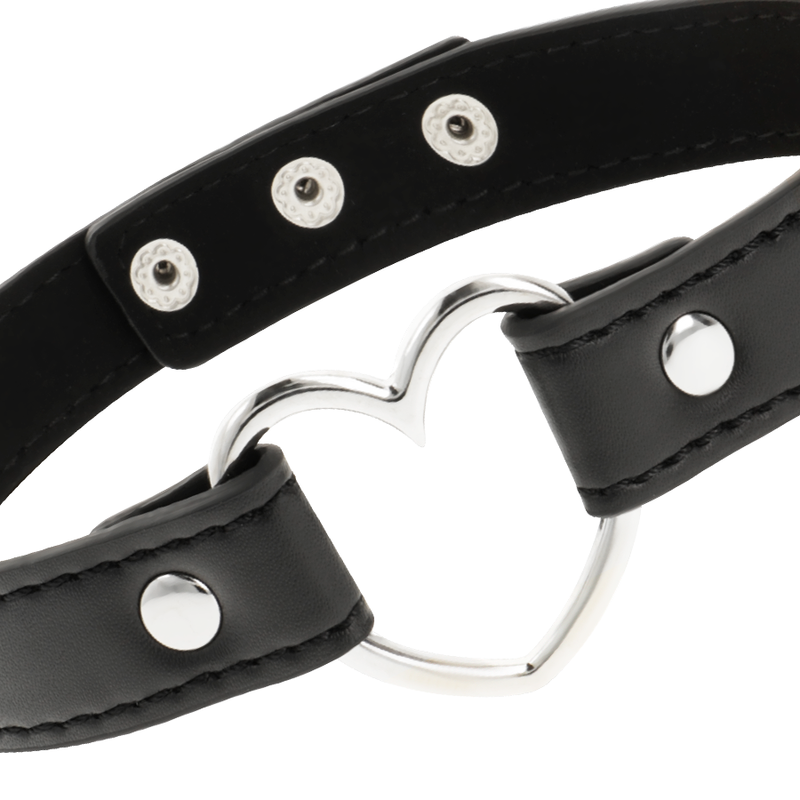 Coquette - Fetischhalsband - Veganes Leder Accessoire