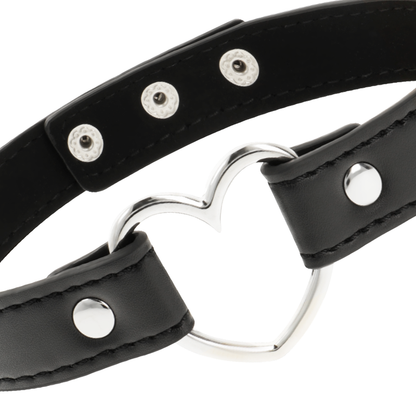 Coquette - Fetischhalsband - Veganes Leder Accessoire