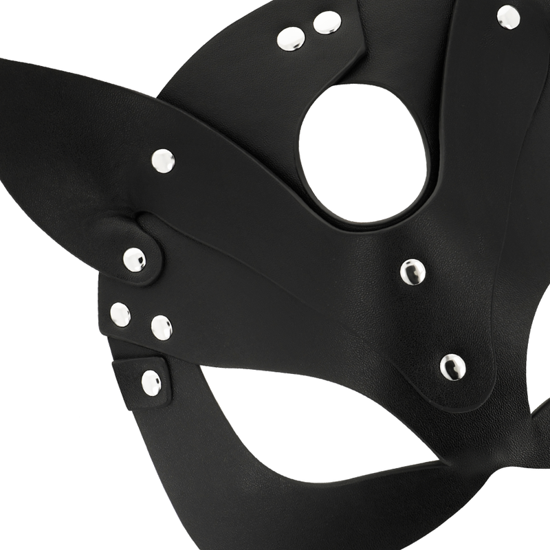Coquette - Vegane Ledermaske mit Katzenohren