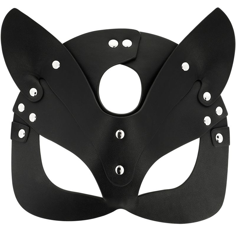 Coquette - Vegane Ledermaske mit Katzenohren