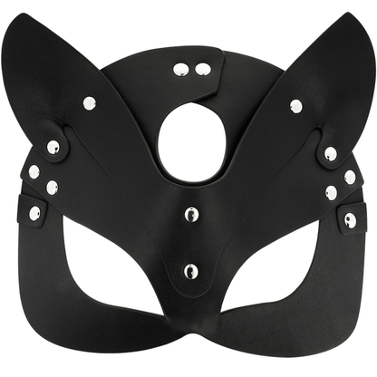 Coquette - Vegane Ledermaske mit Katzenohren