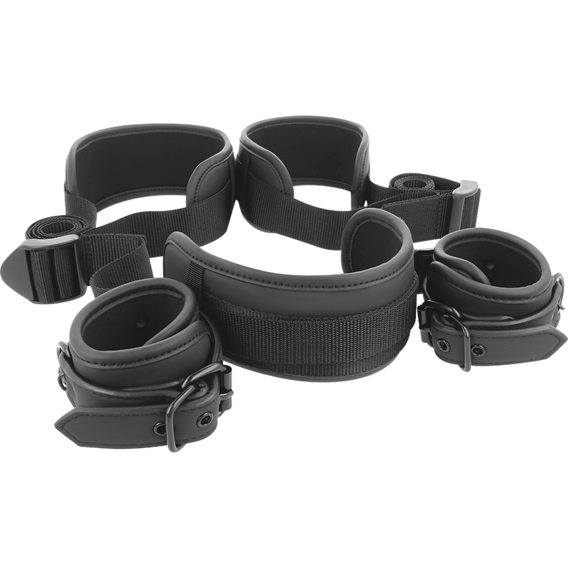 Fetish Submissive - Fessel-Set mit Neoprenfutter