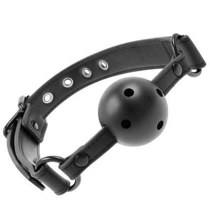 Fetish Submissive - Veganer atmungsaktiver Knebel