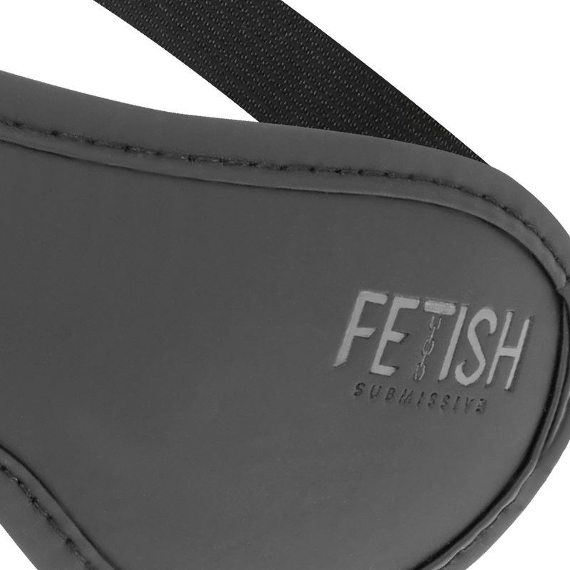 Fetish Submissive - Vegane Ledermaske mit Neoprenfutter