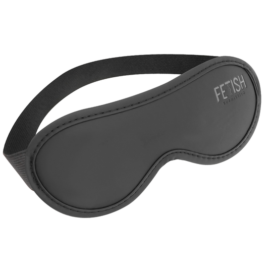 Fetish Submissive - Vegane Ledermaske mit Neoprenfutter