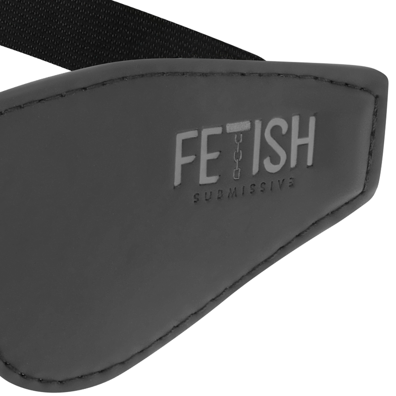 Fetish Submissive - Vegane Ledermaske mit Neoprenfutter