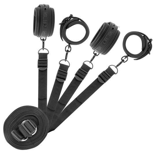 Fetish Submissive - Set mit Handschellen und Halsband