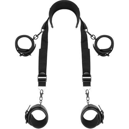 Fetish Submissive - Fuß- und Handfessel mit Neopren-Futter