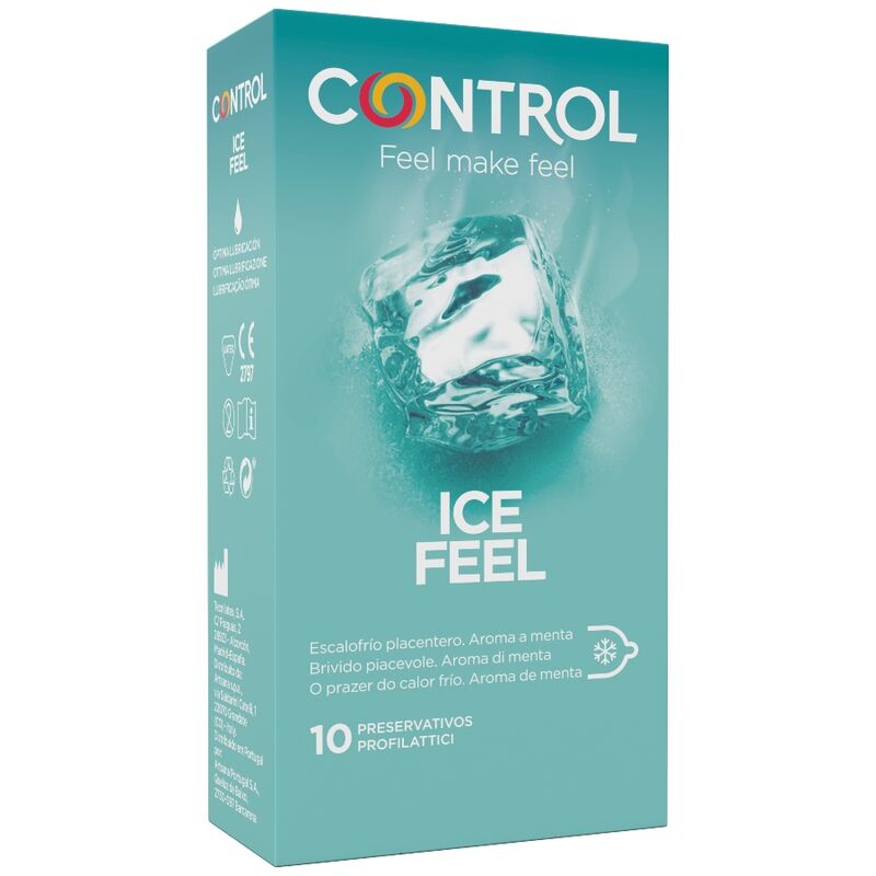 Control - Ice Feel - Kühlende Kondome mit Minz-Effekt