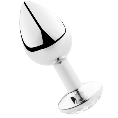 Secretplay - Analplug mit transparentem Stein